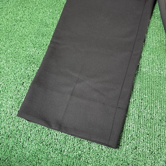 Club Monaco High Rise Enamel Ring Wool Blend Black Crop Trouser Pants Size 8 NEW - Picture 5 of 13